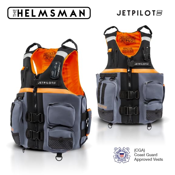 Amazon.com: Jet Pilot L.R.E Helmsman Neoprene CGA Vest - Black